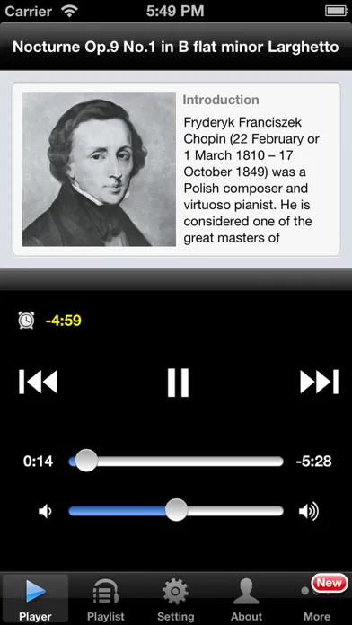 Chopin Nocturne Ekran Görüntüleri
