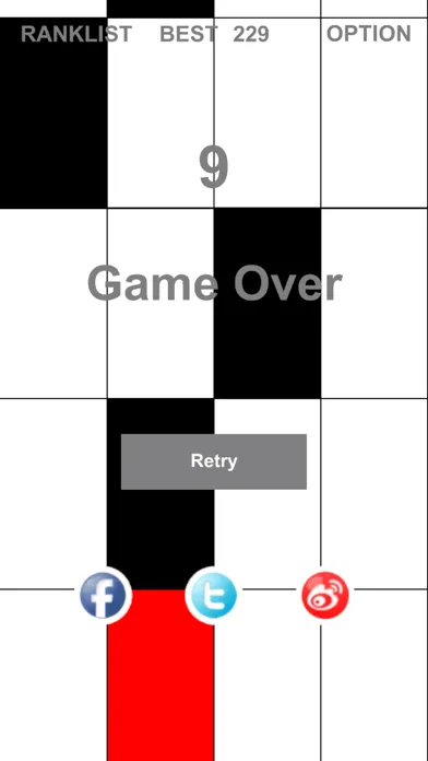 Zrzuty ekranu Tap The Black Tile