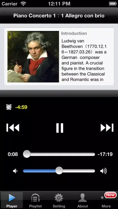 Beethoven Concertos 스크린샷