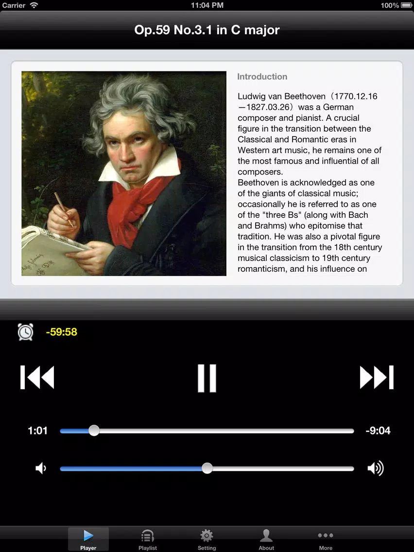 Zrzuty ekranu BeethovenQuartets2 iPad 