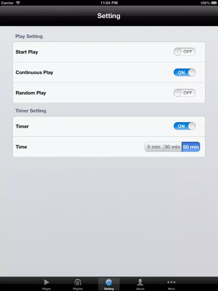 Tangkapan layar BeethovenQuartets2 iPad 