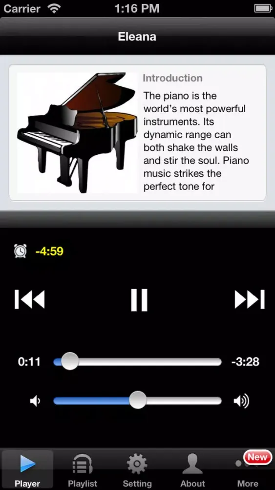 Capturas de pantalla de PianoMusic