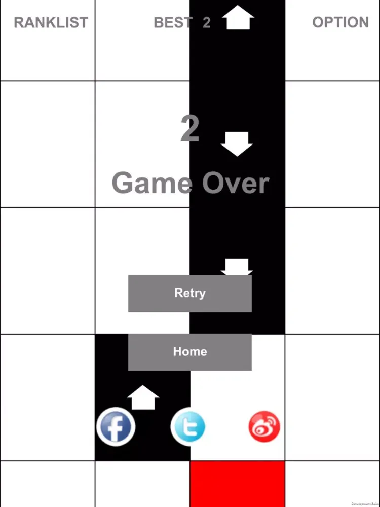 Slide The Black Tile iPad  স্ক্রিনশট