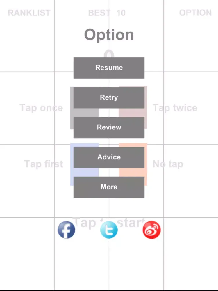 Tap The Black Tile 2 iPad  Screenshots