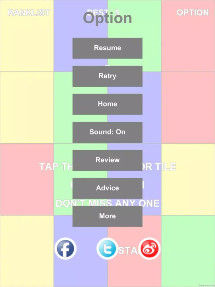 تصاویر Tap The Right Color Tile iPad 
