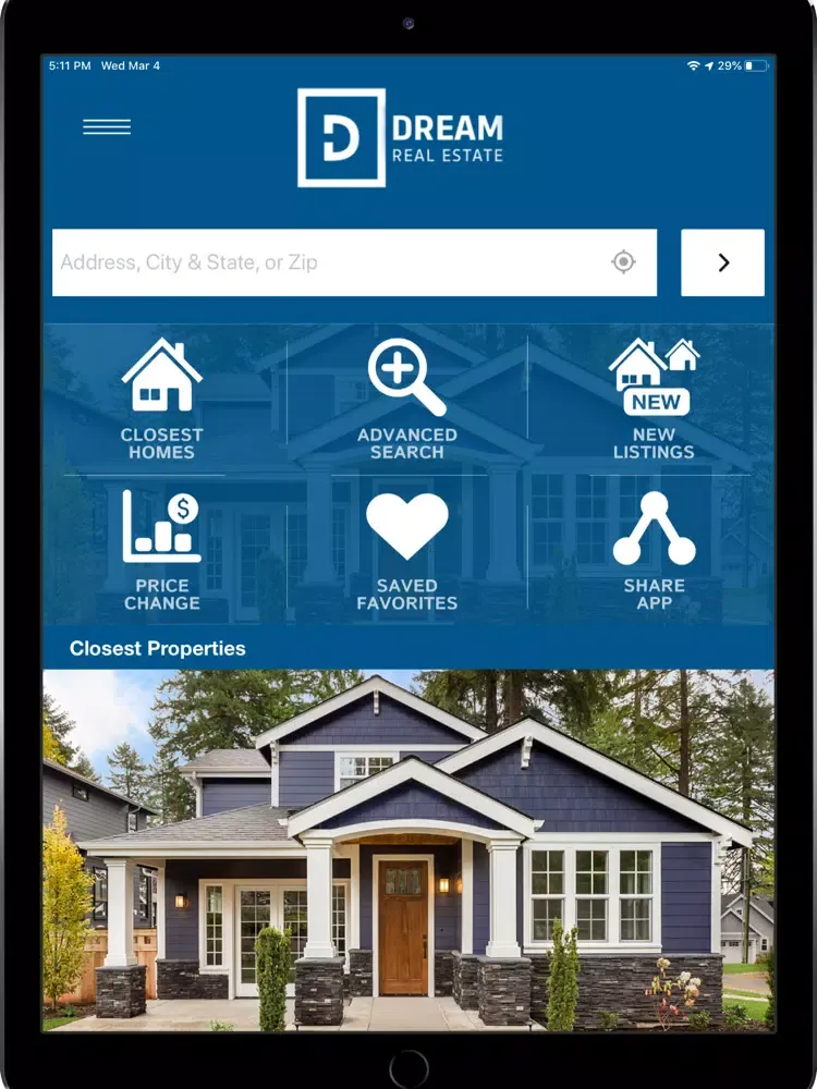 Скриншоты Dream Real Estate iPad 