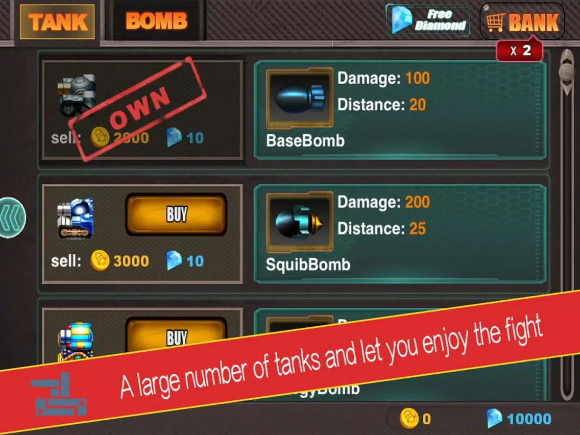 Tank of the Storm iPad  Ekran Görüntüleri
