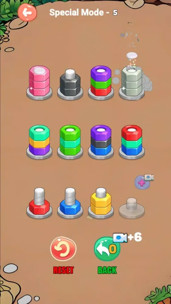 Screw Sort Jam - Nuts Puzzle Screenshots