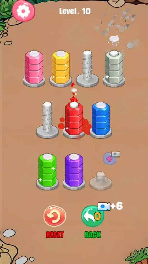 Screw Sort Jam - Nuts Puzzle Screenshots