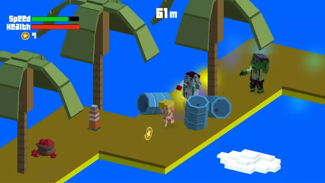 Z-Run: Zombie Endless Runner Ekran Görüntüleri