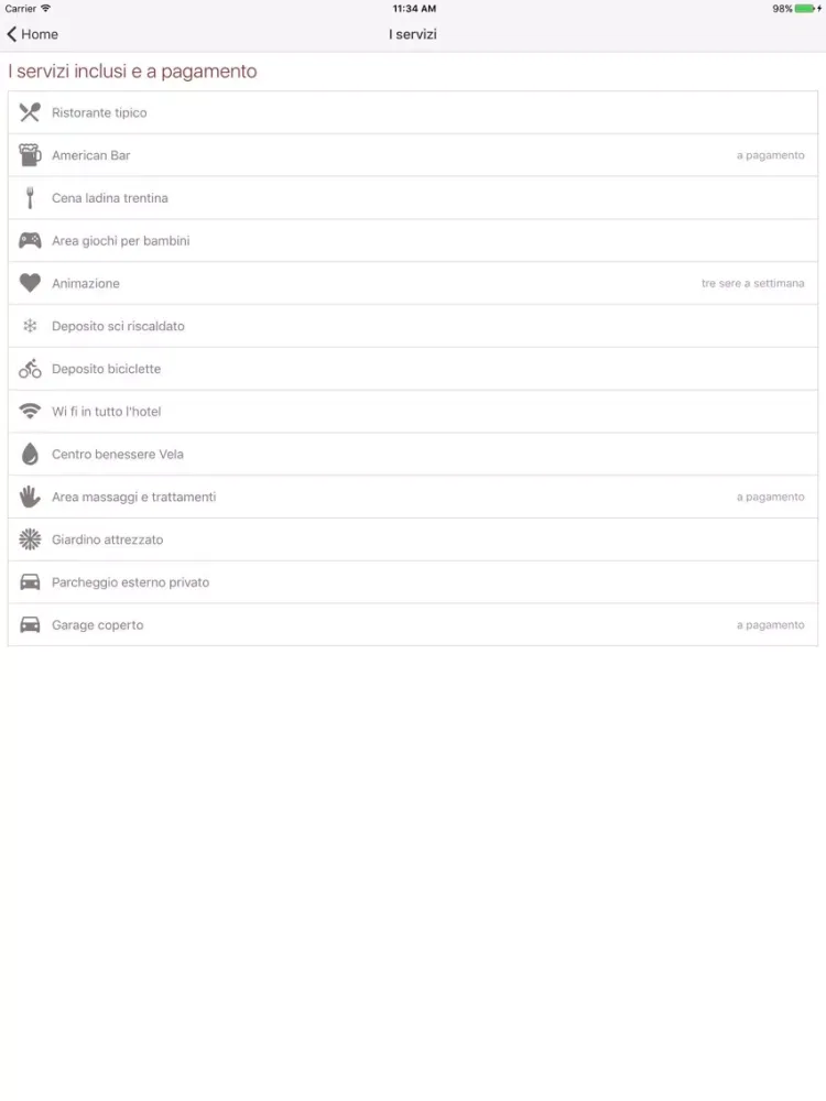 Hotel Alaska iPad 应用截图