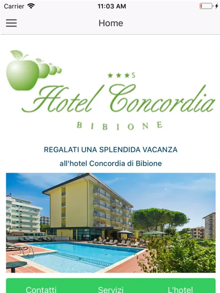 Скриншоты Hotel Concordia Bibione iPad 