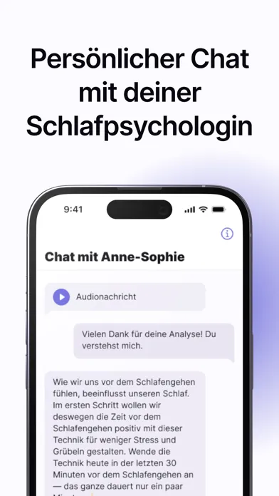 Screenshot di eaze: Schlafcoaching