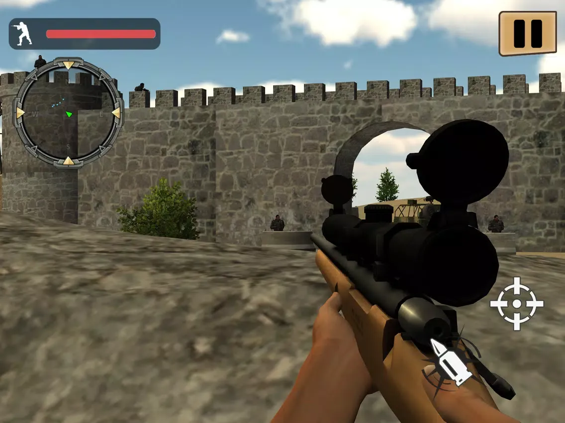 Desert Sniper Shooting 3D iPad  スクリーンショット