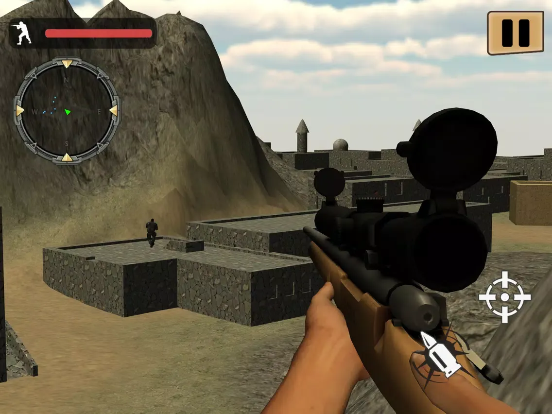 Desert Sniper Shooting 3D iPad  スクリーンショット