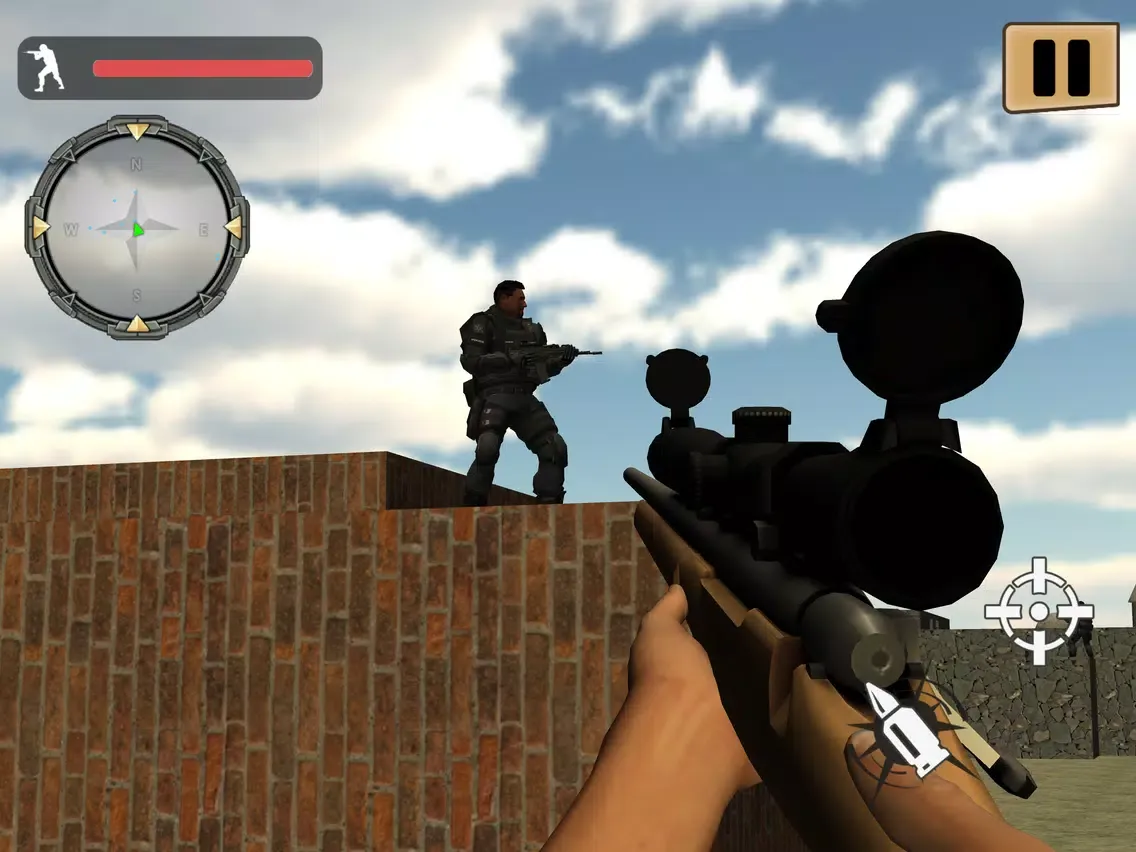 Desert Sniper Shooting 3D iPad  スクリーンショット