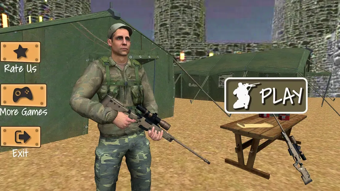 Desert Sniper Shooting 3D スクリーンショット