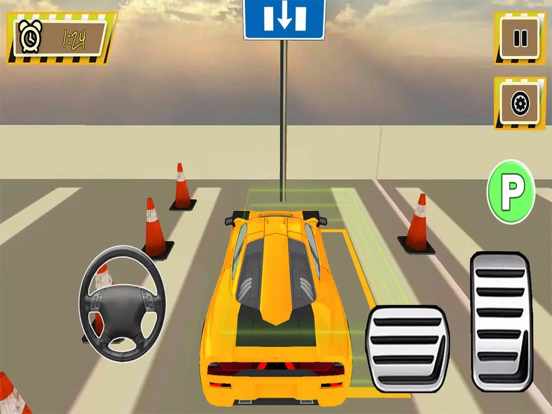 Real Car Parking Simulator 3D iPad  Screenshots