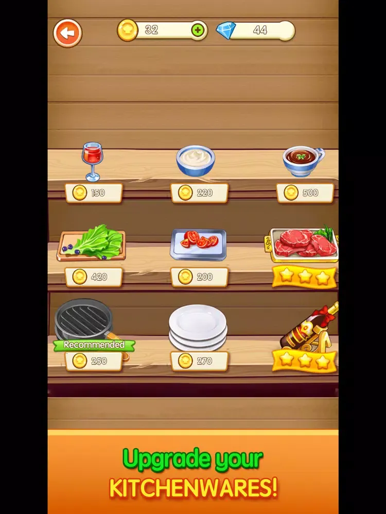 Скриншоты Cooking Star: Idle Pocket Chef iPad 