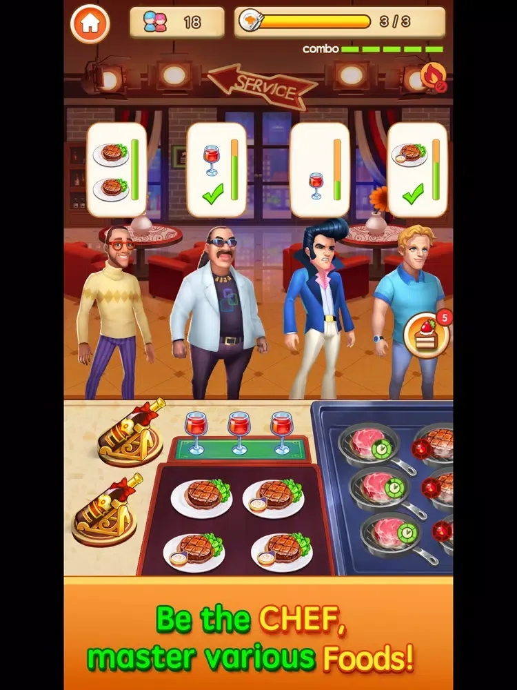 Скриншоты Cooking Star: Idle Pocket Chef iPad 