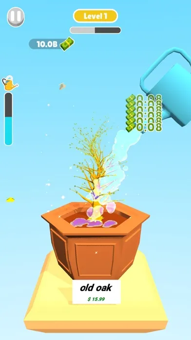Capturas de tela do Bonsai Grow
