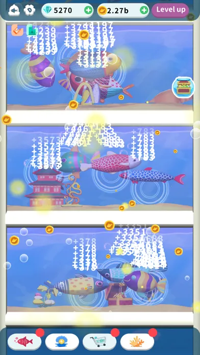 Capturas de tela do Aquarium King:Fish Tycoon