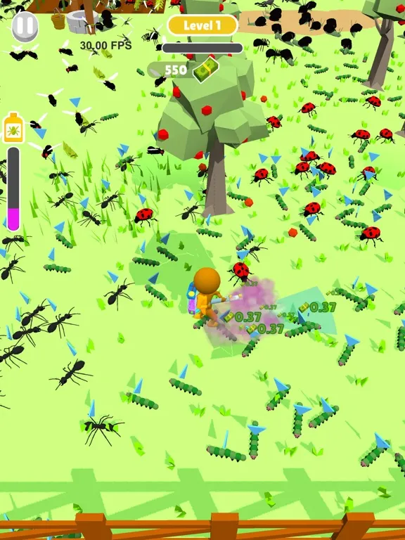 Capturas de tela do Pest Control 3D iPad 