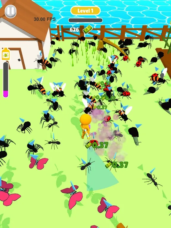 Capturas de tela do Pest Control 3D iPad 