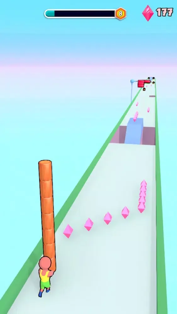 Скриншоты Log Runner 3D