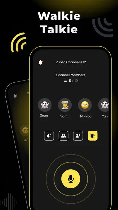 Capturas de tela do Walkie-Talkie - Friends Chat