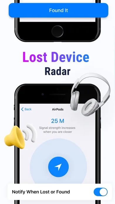 Ảnh chụp màn hình của AirFind－ Find My Lost Device
