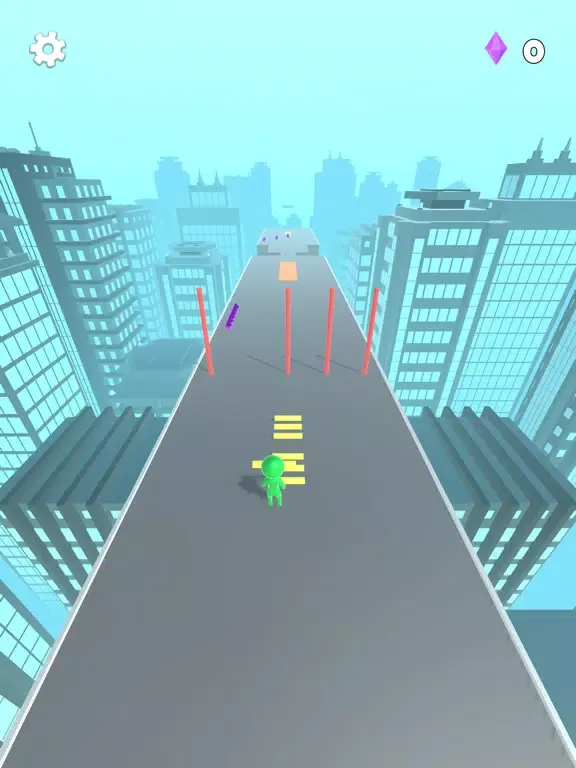 Capturas de tela do Roof Runner Race iPad 