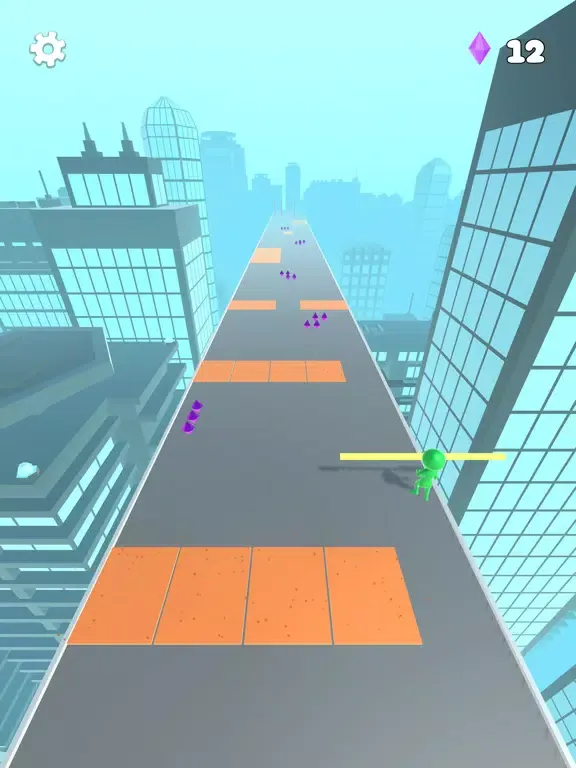 Capturas de tela do Roof Runner Race iPad 