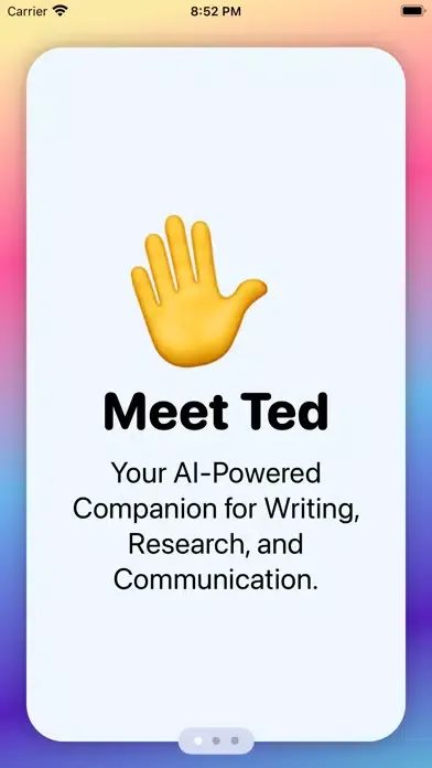 صور Ted: AI assistant