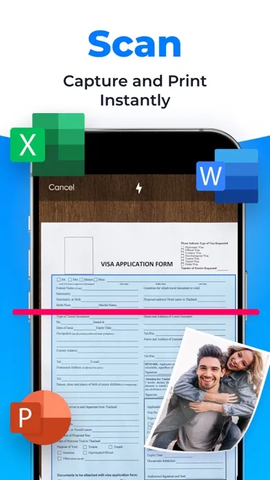 Capturas de tela do Smart Printer: Scan & Print
