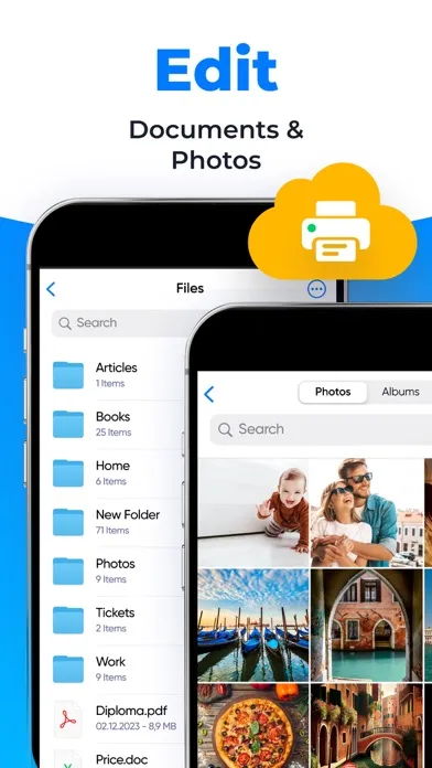 Capturas de tela do Smart Printer: Scan & Print