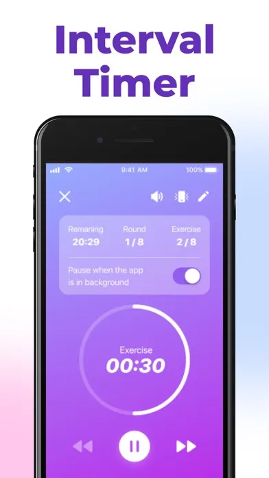 My Interval Timer - HIIT Timer スクリーンショット