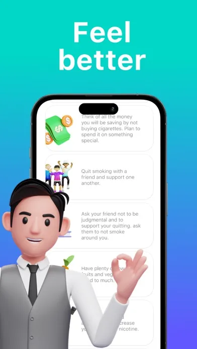 Smoke Free App: Quit Smoking Screenshots