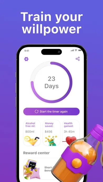 Скриншоты Sober Time: Sobriety Counter