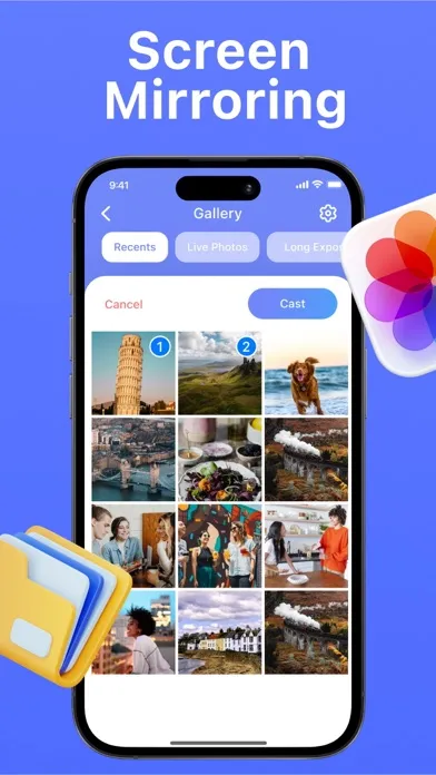 Tangkapan layar Screen Mirroring App: TV Cast