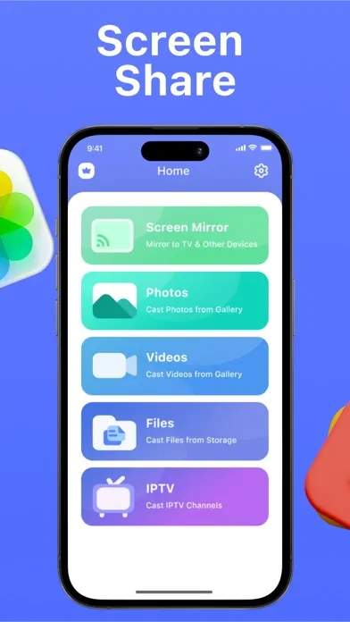 Tangkapan layar Screen Mirroring App: TV Cast