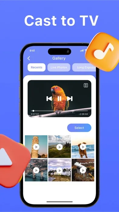 Tangkapan layar Screen Mirroring App: TV Cast