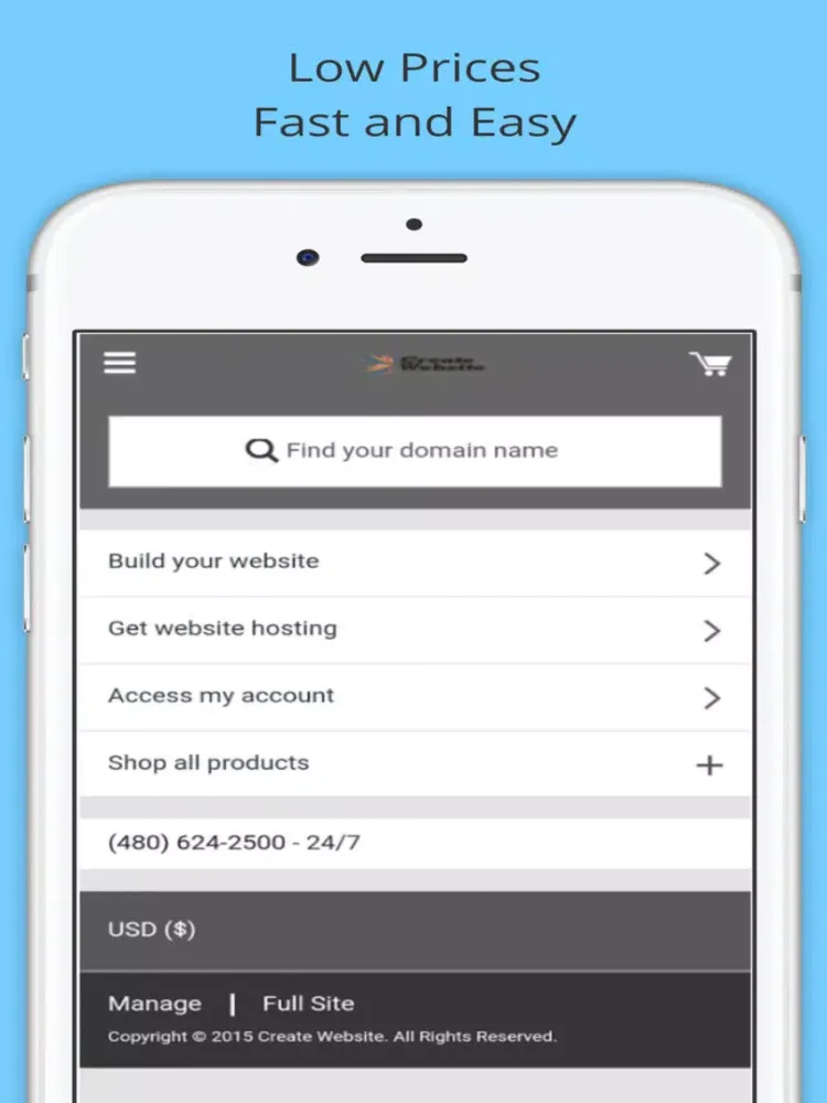 Domain Name Registration iPad  سکرین شاٹس