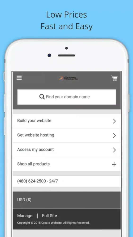 Domain Name Registration سکرین شاٹس