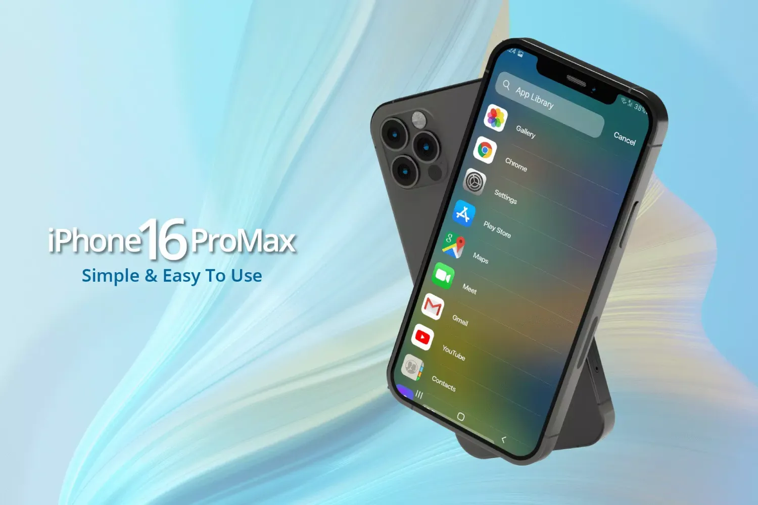 iPhone 16 Pro Max Launcher Screenshots