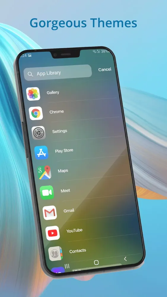 iPhone 16 Pro Max Launcher Screenshots