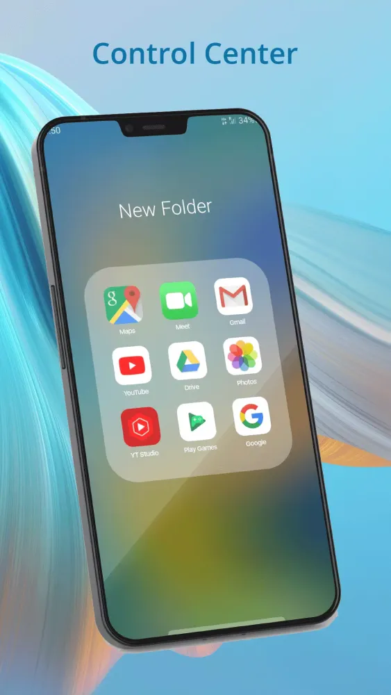 iPhone 16 Pro Max Launcher Screenshots