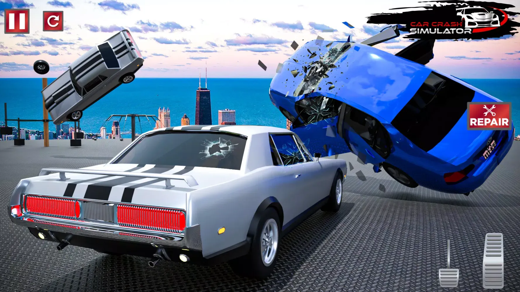 Crashing Cars Game: Beam Drive Screenshots
