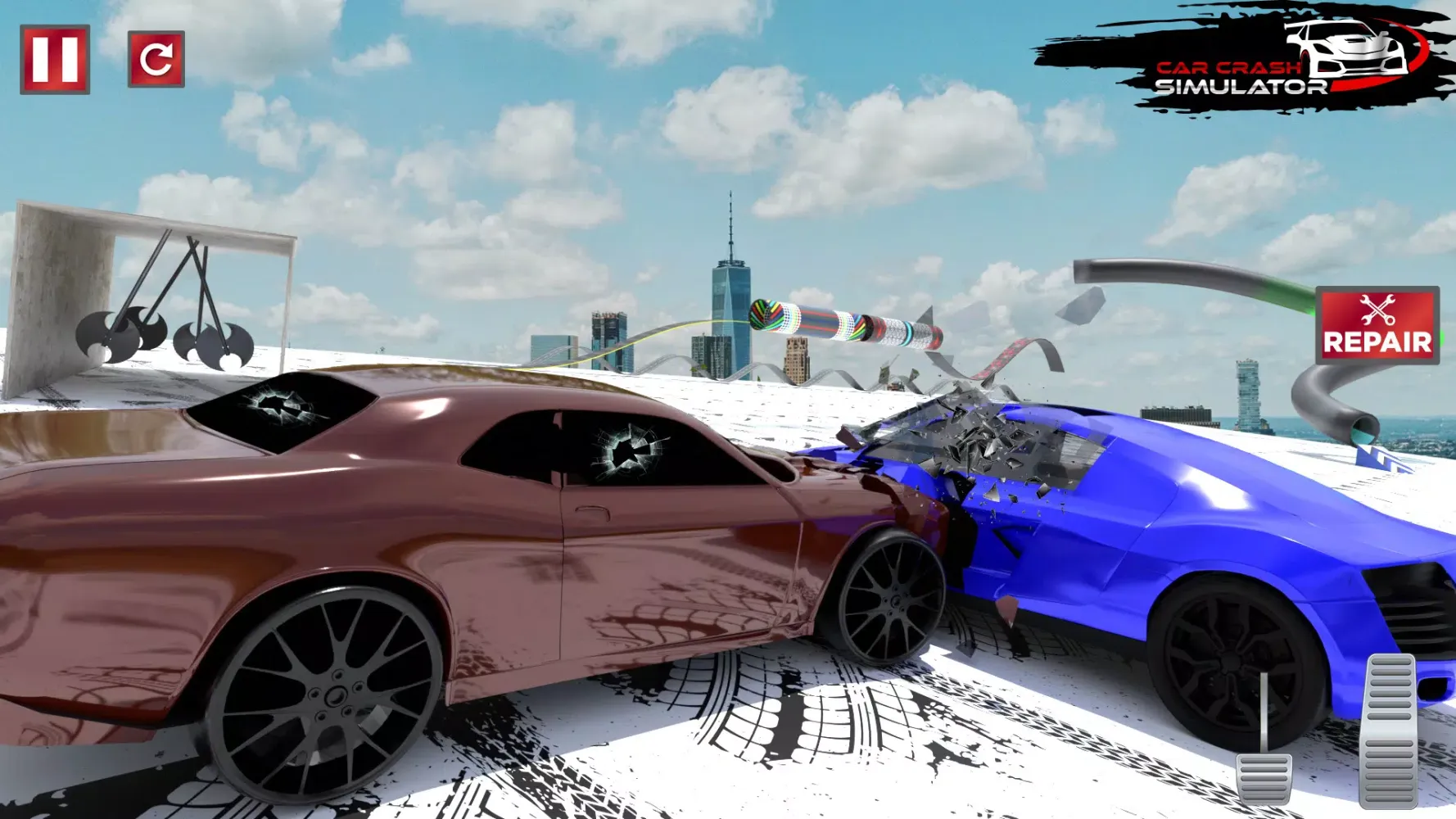 Crashing Cars Game: Beam Drive Screenshots