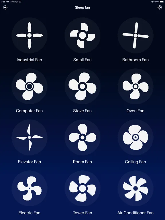 Sleep Fan: Box Fan Noise iPad  Screenshots